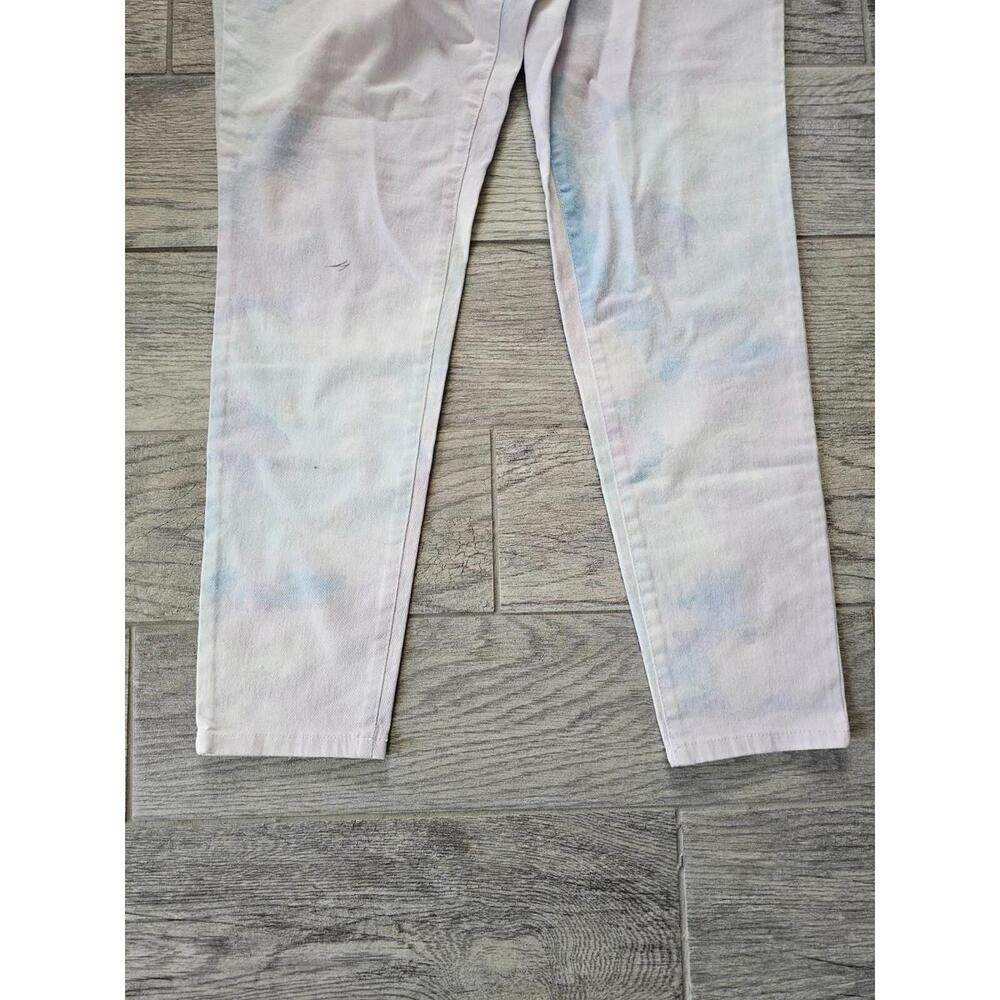 BNWT New Style & Co Curvy Fit Skinny Leg Tie Dye Denim Jeans Pants Size 12 - Picture 7 of 12